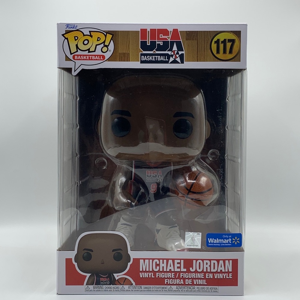 Funko Pop! Micheal Jordan USA Basketball 117 Jumbo Exclusive